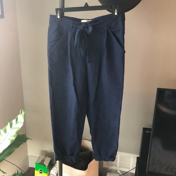 Aritzia Wilfred Allant Pant *Linen Sz 2 - Picture 2 of 3